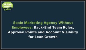 scale marketing agency without employees