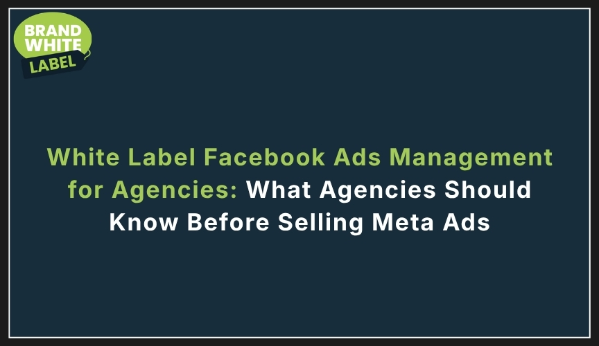 white label facebook ads management for agencies