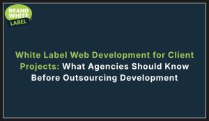 white label web development for client projects