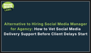alternative to hiring social media manager for agency