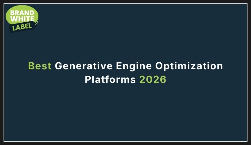Best Generative Engine Optimization Platforms 2026
