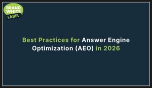 Best Practices for Answer Engine Optimization (AEO) in 2026