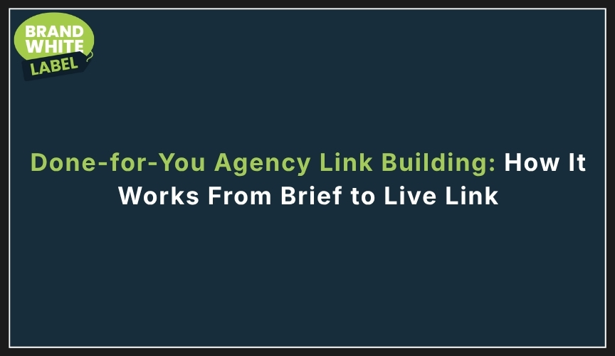 done for you agency link building