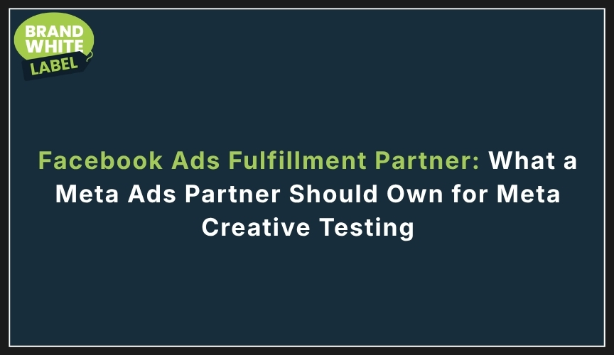 facebook ads fulfillment partner