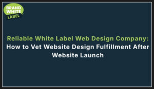 reliable white label web design company