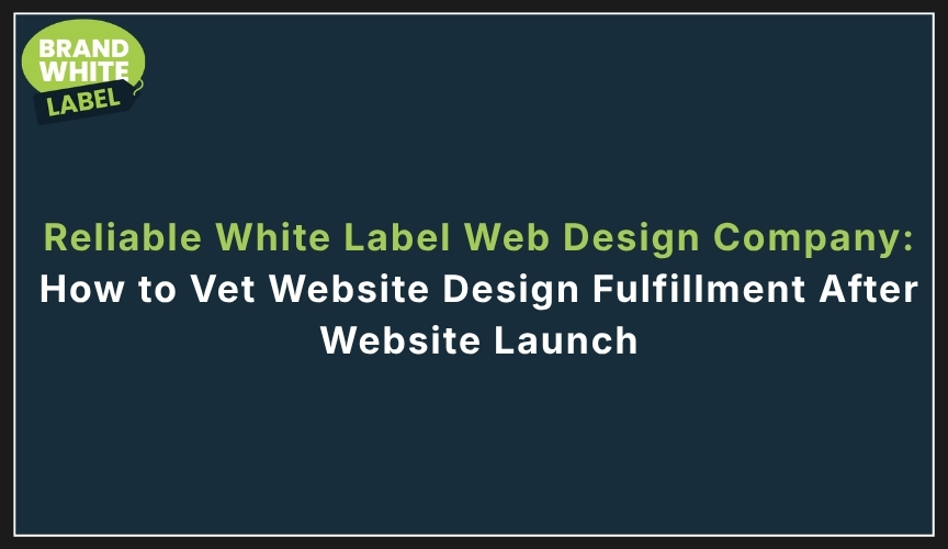 reliable white label web design company
