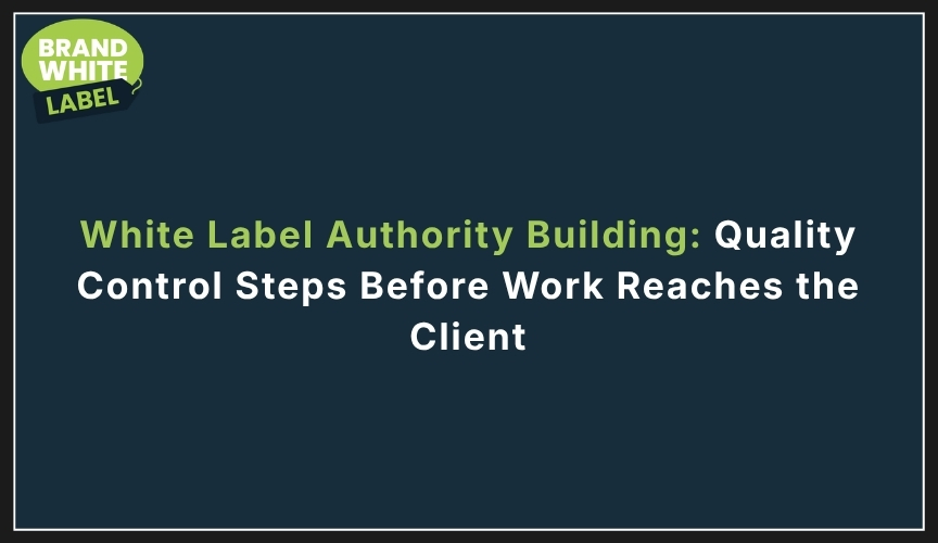 white label authority building