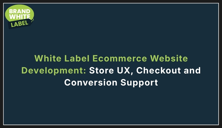 white label ecommerce website development