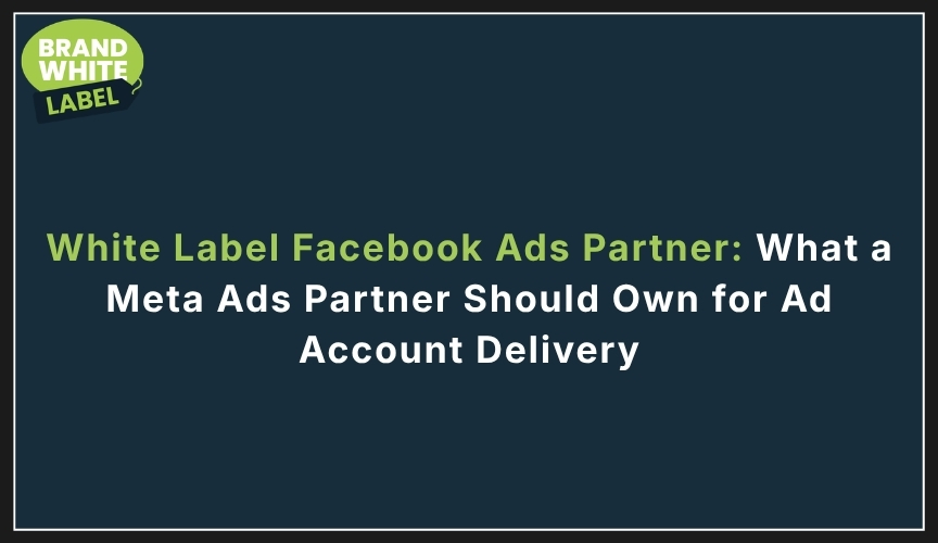 white label facebook ads partner