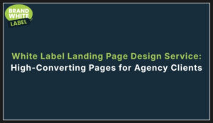 white label landing page design service