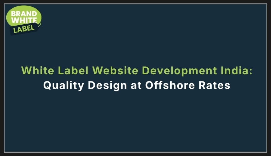 white label website development india