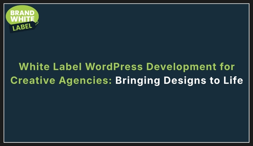 white label local business website design