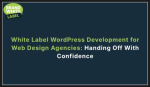 need website design partner for agency