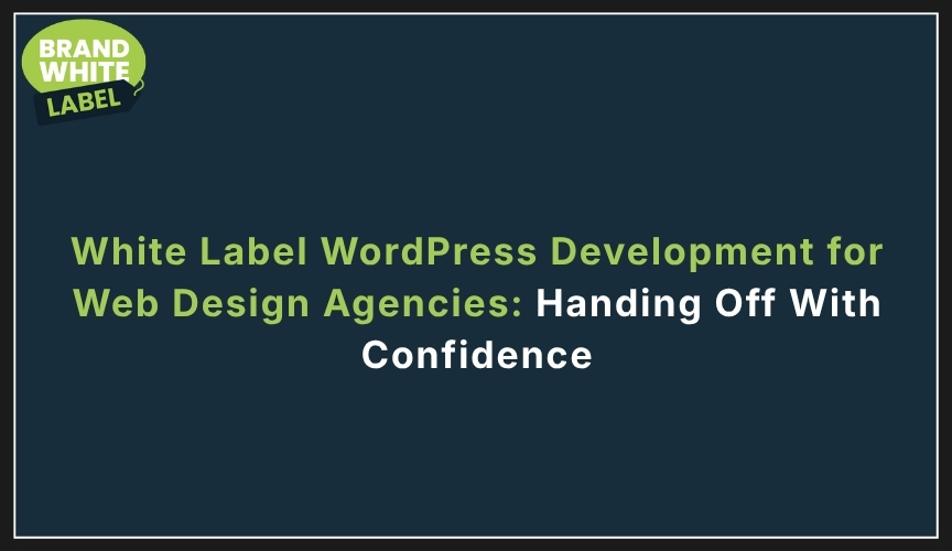 need website design partner for agency