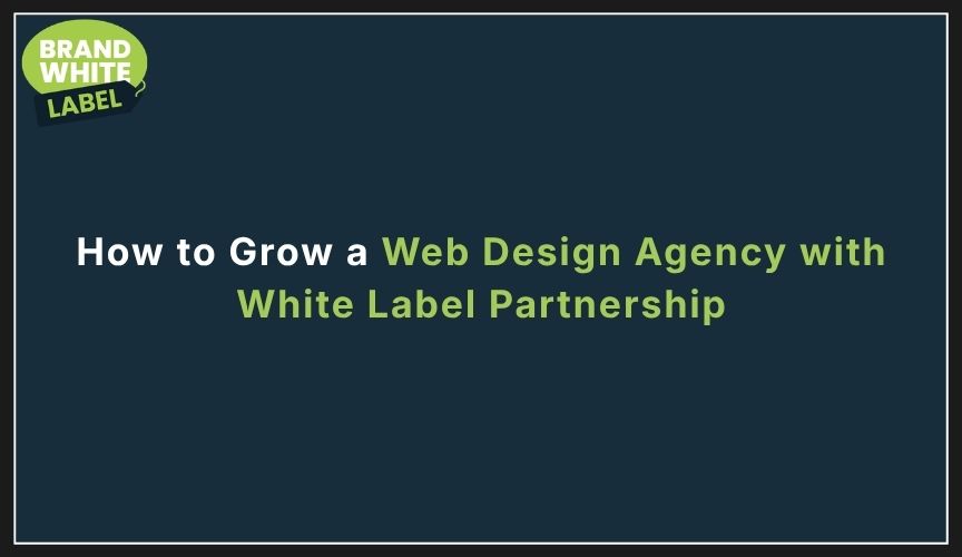 white label web design