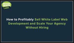 white label web development