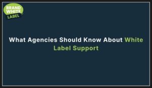 white label support