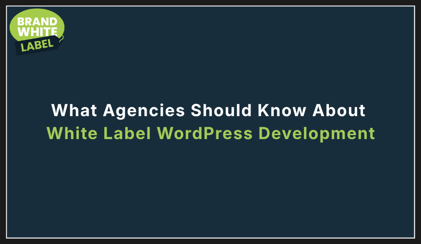 white label wordpress development