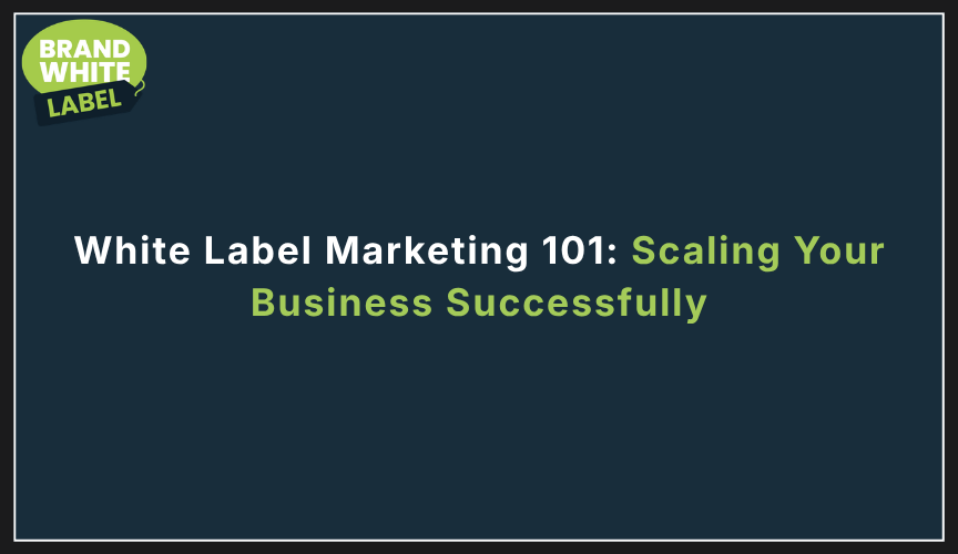 white label marketing