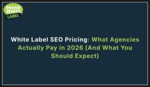 white label local seo pricing