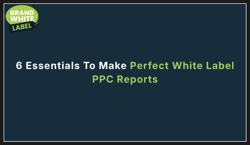 white label ppc report