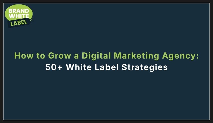 white label strategies