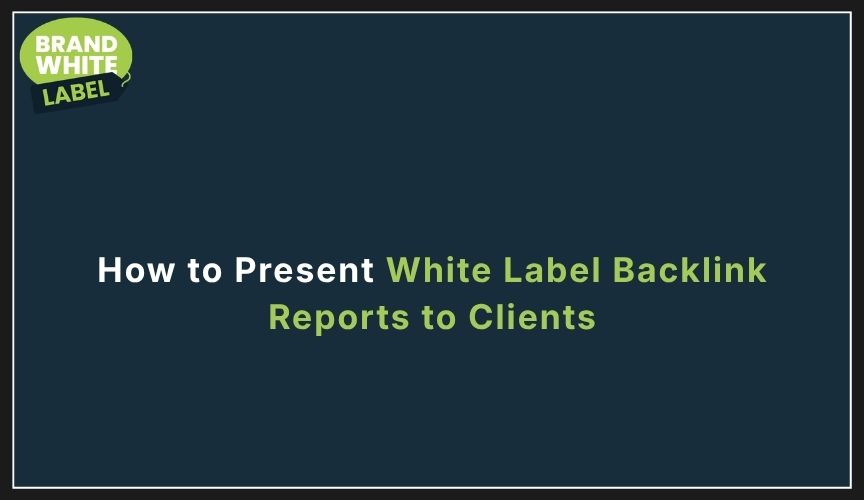 white label backlink reports