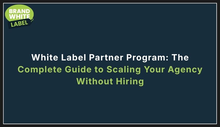 white label partner program